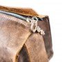Leather Toiletry Bag with Waterproof Lining