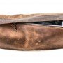 Leather Shaving Bag with Waterproof Lining