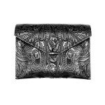 Black Envelope Clutch