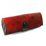 Hand Dyed Leather Bag