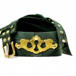 Steampunk Belt with Vintage Hardware