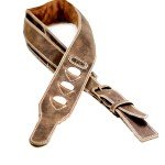 Leather Guitar Strap with Pick Pockets