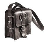 Black Leather Satchel