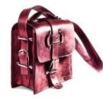 Burgundy Leather Satchel