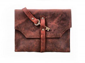 Mayfair Leather Clutch