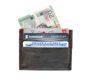 Skinny Leather Card Wallet