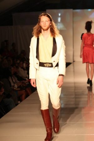 Leather Belt at Eco Fashion Week with Prophetik