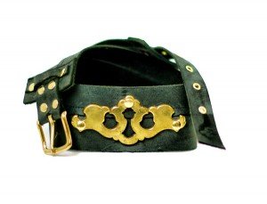 Steampunk Belt with Vintage Hardware