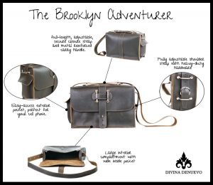 Brooklyn Leather Briefcase Features