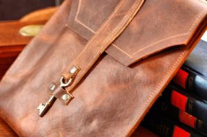 Steampunk Leather Bag