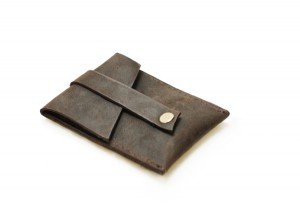 Pop Up Leather Card Wallet