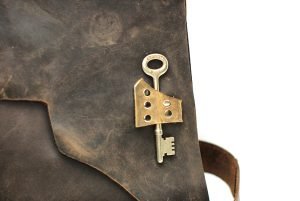 Skeleton Key Accent Bag